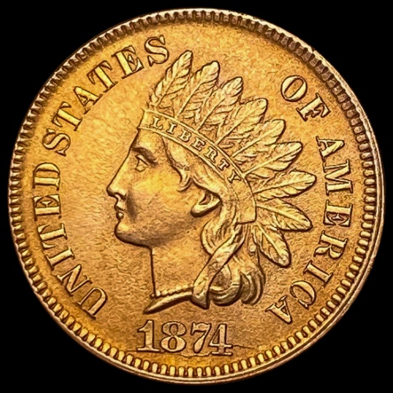 1874 Indian Head Cent UNCIRCULATED
