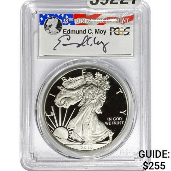 2016-W Silver Eagle PCGS PR70DCAM