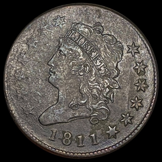 1811 Classic Head Large Cent LIGHTLY CIRCULATED
