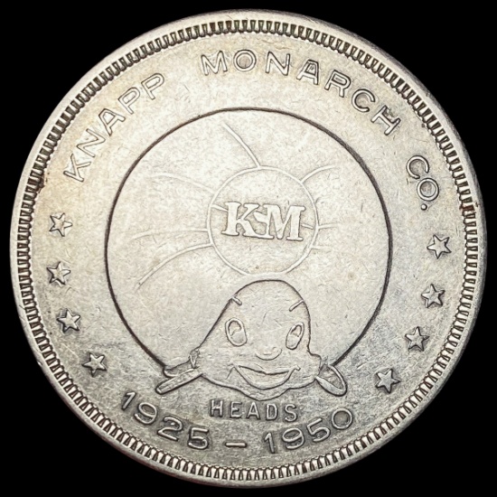 This is a Knapp Monarch Co. Silver Anniv HIGH GRADE