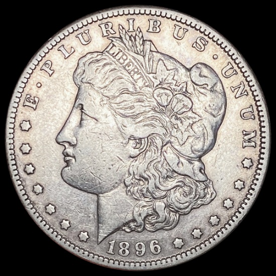 1896-S Morgan Silver Dollar LIGHTLY CIRCULATED