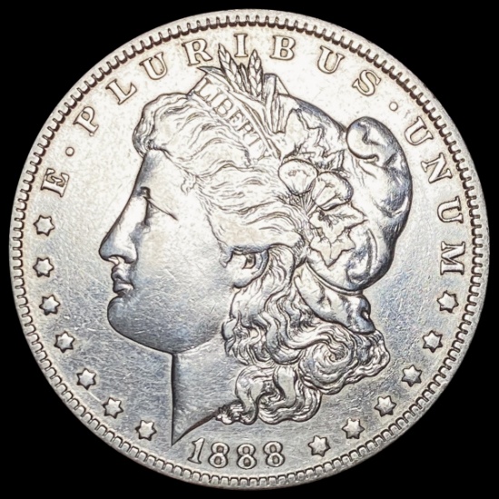 1888 Morgan Silver Dollar NEARLY UNCIRCULATED