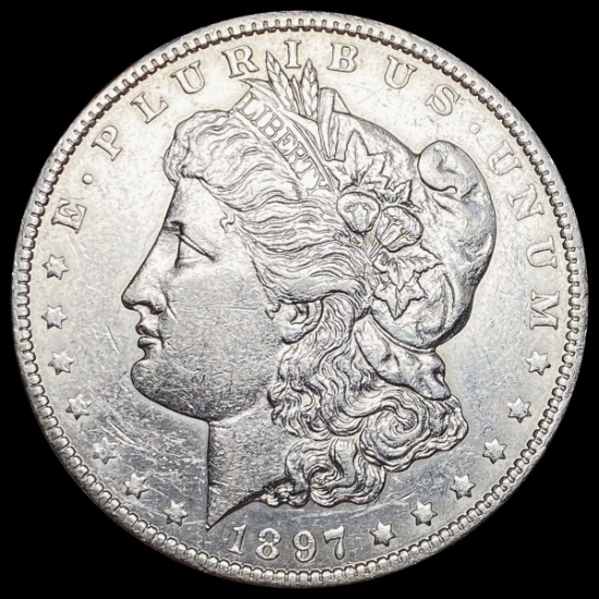 1897 Morgan Silver Dollar CLOSELY UNCIRCULATED