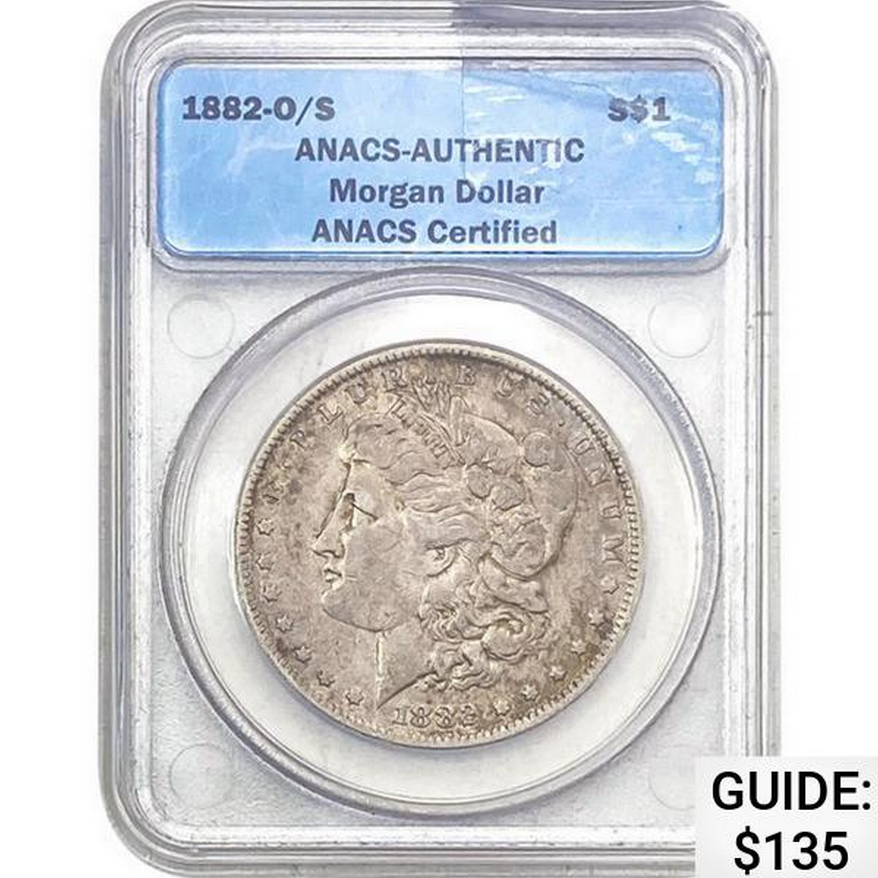 希少！1882年〜モルガン1ドル銀貨4枚 希少！1882年〜モルガン1