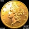 1869 $20 Gold Double Eagle CHOICE BU