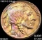 1937-D 3 Leg Buffalo Nickel CHOICE BU+