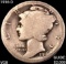 1916-D Mercury Dime NICELY CIRCULATED+
