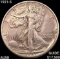 1921-S Walking Liberty Half Dollar CHOICE AU