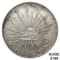 1888Zs FZ Mexico Silver 8 Reales CLOSELY UNCIRCULATED