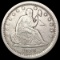 1838 Seated Liberty Quarter NICELY CIRCULATED