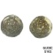 [2] Tabarestan 711-789 AD Silver 1/2 Dirhem CHOICE AU