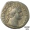 Roman Domitian 81-96 AD Silver Denarius NEARLY UNCIRCULATED