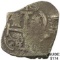 1500s-1600s Spanish Colonial Silver Cob NEARLY UNCIRCULATED