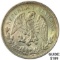 1903Cn JQ Mexico Silver Peso CHOICE AU