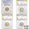 [4] 1944-1950 Jefferson Nickel PCGS/ANACS MS64-66