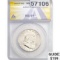 1952-S Franklin Half Dollar ANACS MS64