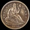 1838 Seated Liberty Half Dime LIGHTLY CIRCULATED