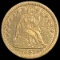 1842-O Seated Liberty Half Dime LIGHTLY CIRCULATED