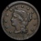 LIGHTLY CIRCULATED 1853 Braided Hair Large Cent