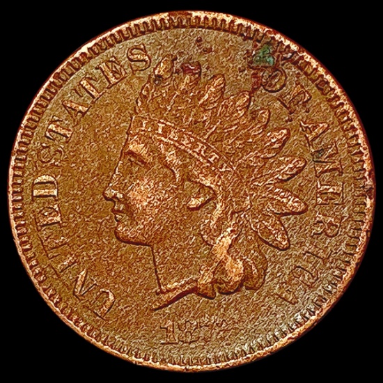 1872 Indian Head Cent LIGHTLY CIRCULATED