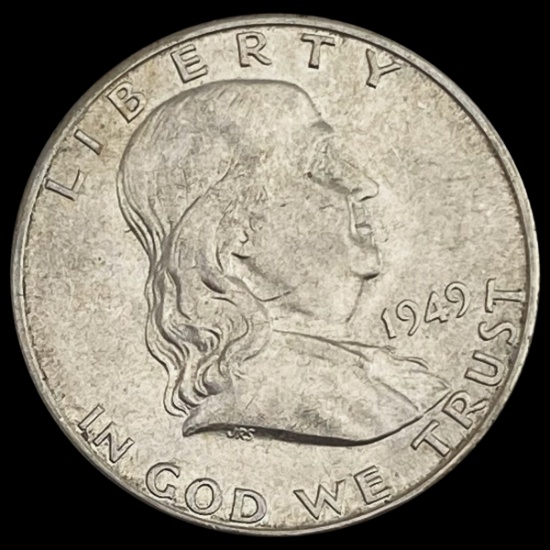 1949-S Franklin Half Dollar UNCIRCULATED UNCIRCULATED