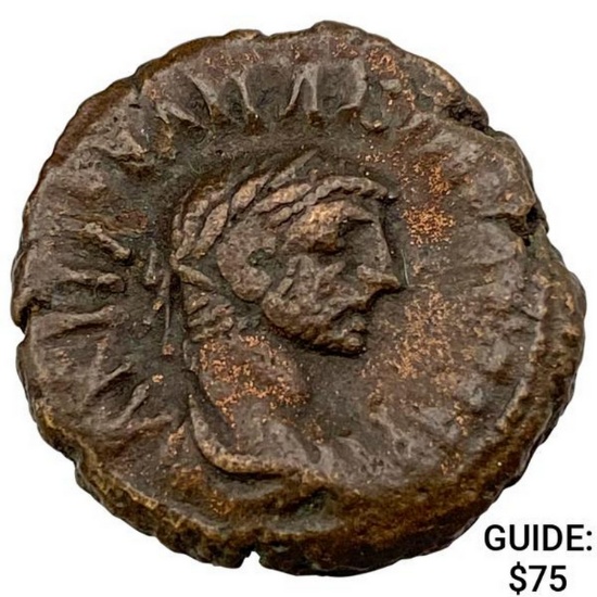 AD 287/8 Roman, Egypt Maximian Potin Tetradrachm CHOICE AU