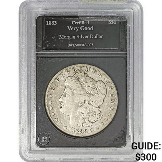 1883-S Morgan Silver Dollar GSA VG