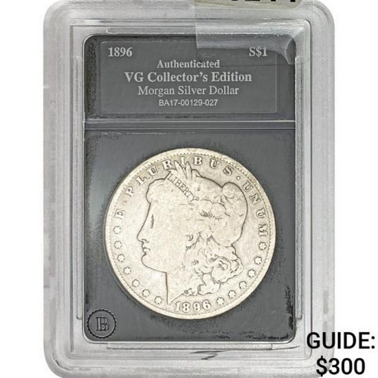 1896-P Morgan Silver Dollar GSA VG