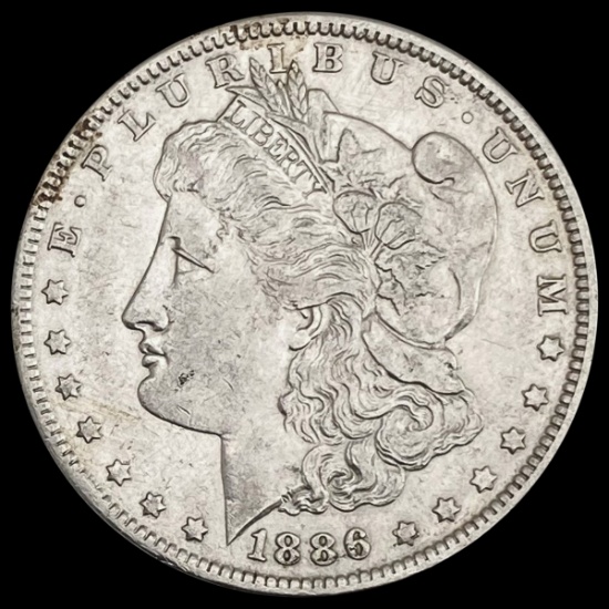 1886 Morgan Silver Dollar CLOSELY UNCIRCULATED CL