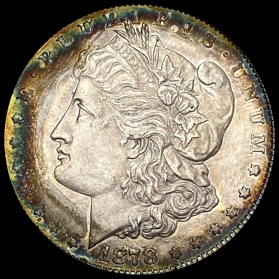 1878-S Silver Morgan Dollar CHOICE AU