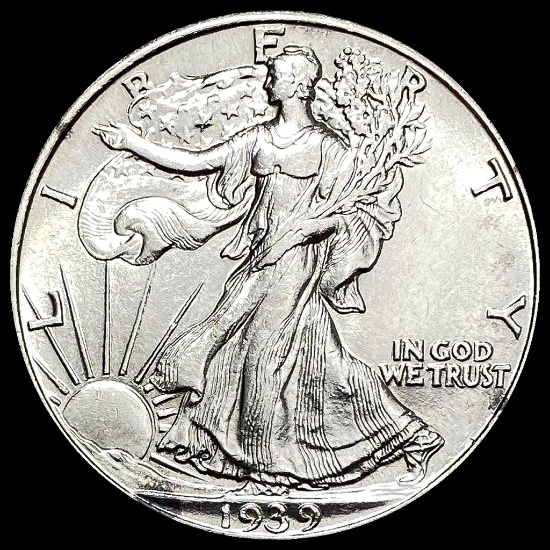 1939 Silver Half Dollar Walking Liberty UNCIRCULATED