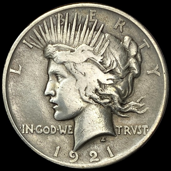 1921 Silver Peace Dollar NICELY CIRCULATED