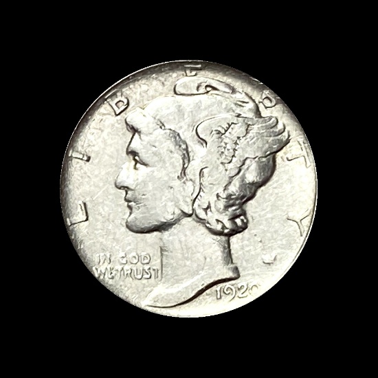 1920 Mercury Dime NICELY CIRCULATED