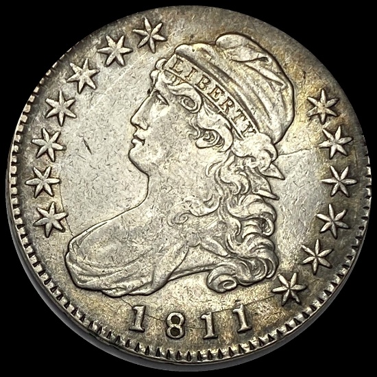 1811 Capped Bust Half Dollar CLOSELY UNCIRCULATED