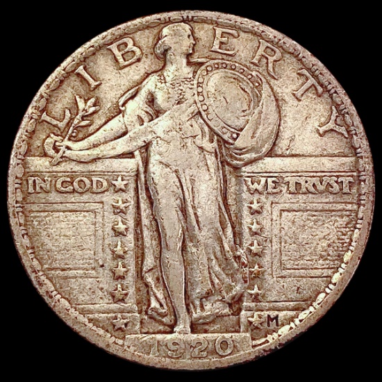 1920 Standing Liberty Quarter LIGHTLY CIRCULATED
