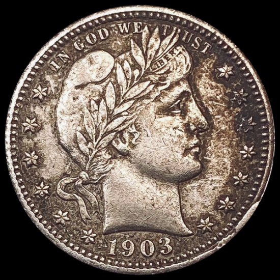 1903 Barber Quarter CLOSELY UNCIRCULATED CLOSELY