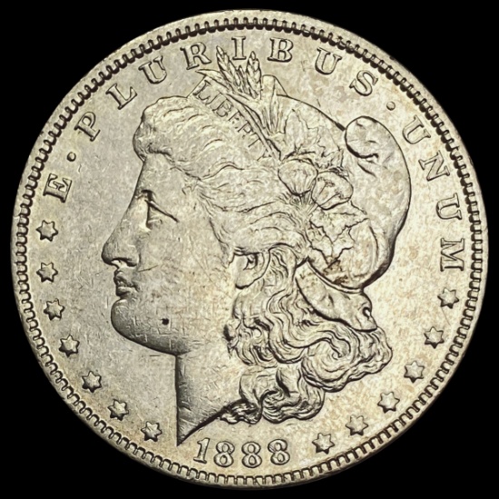 1888-S Morgan Silver Dollar NEARLY UNCIRCULATED N
