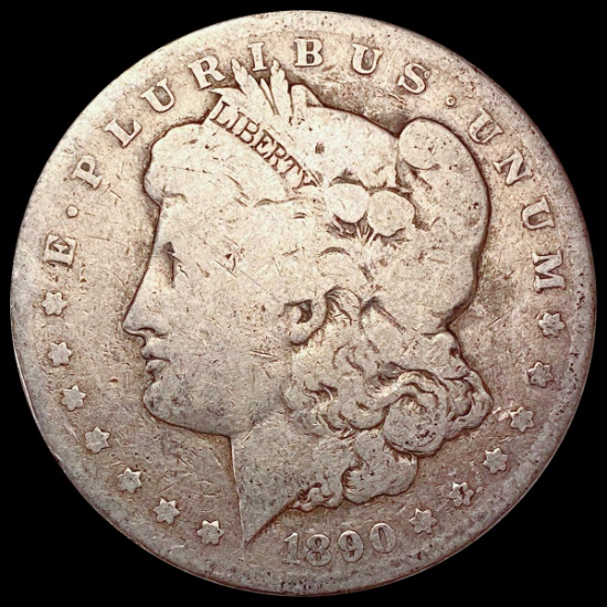 1890-CC Morgan Silver Dollar NICELY CIRCULATED