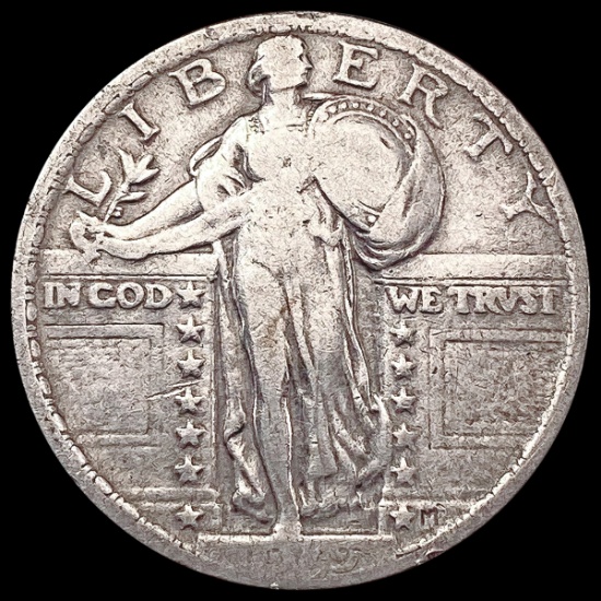 1919 Standing Liberty Quarter LIGHTLY CIRCULATED