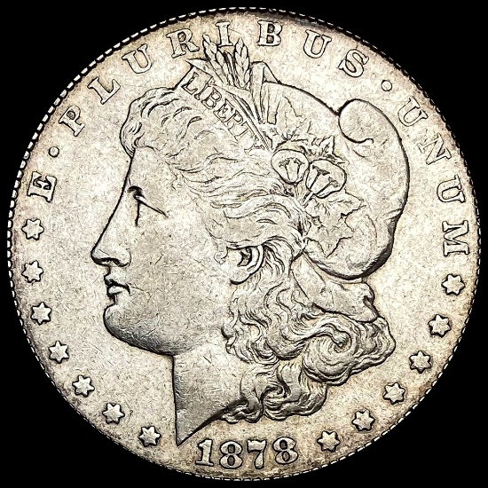 LIGHTLY CIRCULATED 1878-CC Silver Morgan Dollar