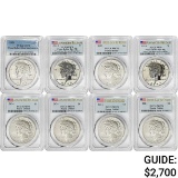 2021-2024 [8] Silver $1 Peace PCGS MS/PR70