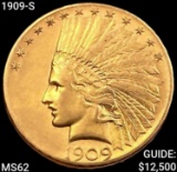 1909-S $10 Gold Eagle UNCIRCULATED