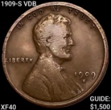 1909-S VDB Wheat Cent NEARLY UNCIRCULATED