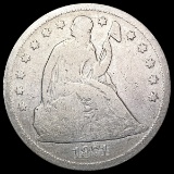 1871 Seated Liberty Dollar NICELY CIRCULATED
