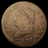 1808 Classic Head Large Cent NICELY CIRCULATED