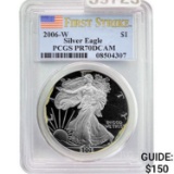 2006-W Silver Eagle PCGS PR70DCAM