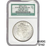 1886 Morgan Silver Dollar Binion MS62