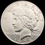1935 Silver Peace Dollar CLOSELY UNCIRCULATED