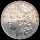 1889 Silver Morgan Dollar NEARLY UNCIRCULATED