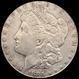 1884-CC Silver Morgan Dollar LIGHTLY CIRCULATED